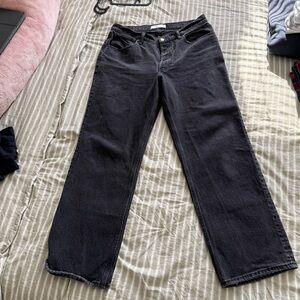 Abercrombie & Fitch Women's 90s low baggy Jeans Short